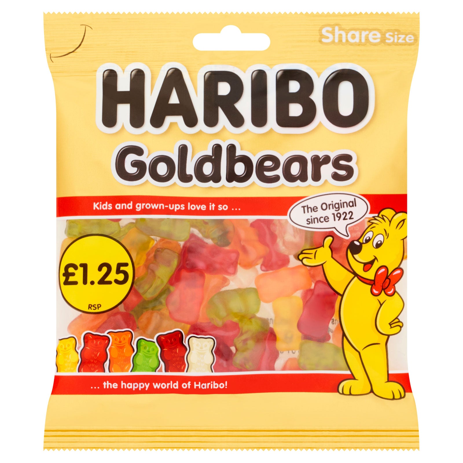 Haribo Goldbears Bag 140g | High Quality Chocolate & Sweets Online - Product Image Haribo Goldbears Bag 140g | High Quality Chocolate & Sweets Online - Product Image